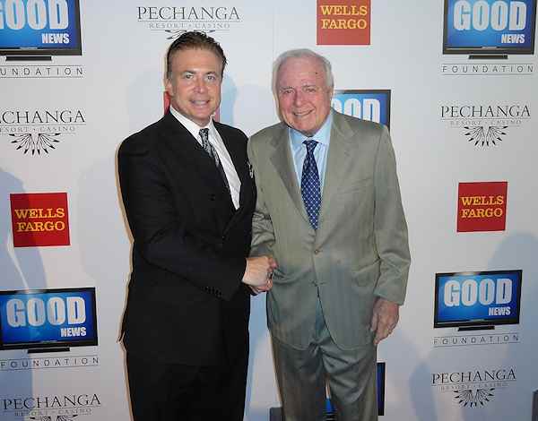 Frank Mottek with former LA Mayor Richard Riordan 2013